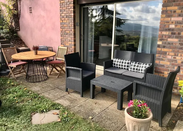 Chez Isa, Loft 55m2, Jardin, Vue, Parking, Entrée Autonome Ceyrat